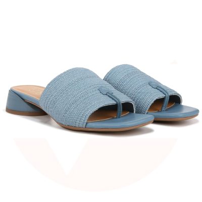 Women's Slide Sandal: Effortless Elegance and Everyday Comfort Denim Blue